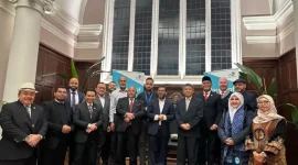 Delegasi Fraksi PKS saat berkunjung ke kantor Walikota London, Inggris (Foto : Istimewa).