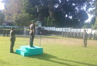 Upacara peringatan hari juang TNI AD.