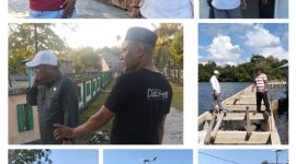 Sidak Plt Kadis PMD Halsel di Kecamatan Mandioli Utara.