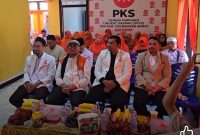 Izzuddin Alqassam Kasuba saat menghadiri Rakerda DPD PKS Halbar. (Dok// Istimewa).