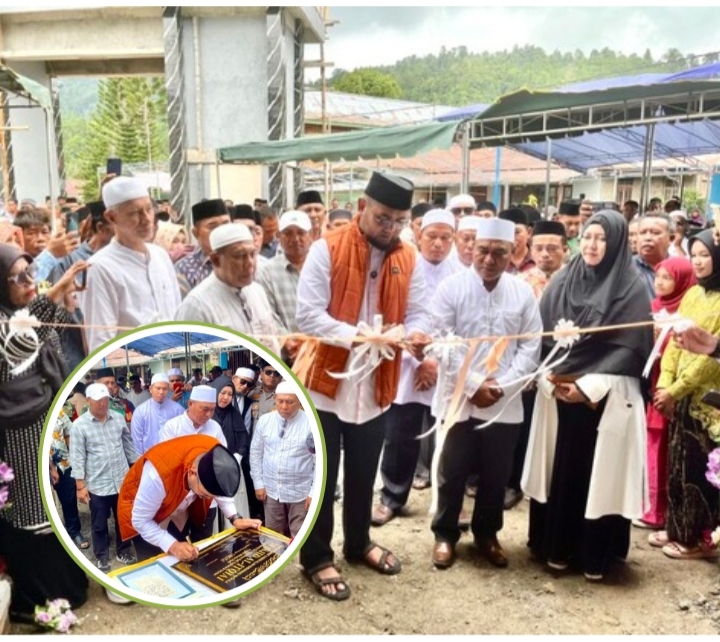 Peresmian Mesjid Al-Itqiai Desa Saketa.
