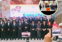 Foto bersama usai acara pelantikan.