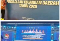 Sekda Halsel saat mengikuti Rakornas di Bella Hotel Ternate.