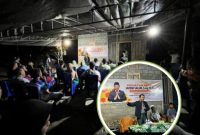 Dr. Husni Salim saat menggelar Reses di Kecamatan Gane Timur Tengah. (Doc// Hakim)