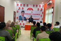 Kegiatan Sosialisasi Empat Pilar Kebangsaan. (Foto// Hakim.)