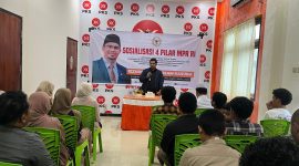 Kegiatan Sosialisasi Empat Pilar Kebangsaan. (Foto// Hakim.)