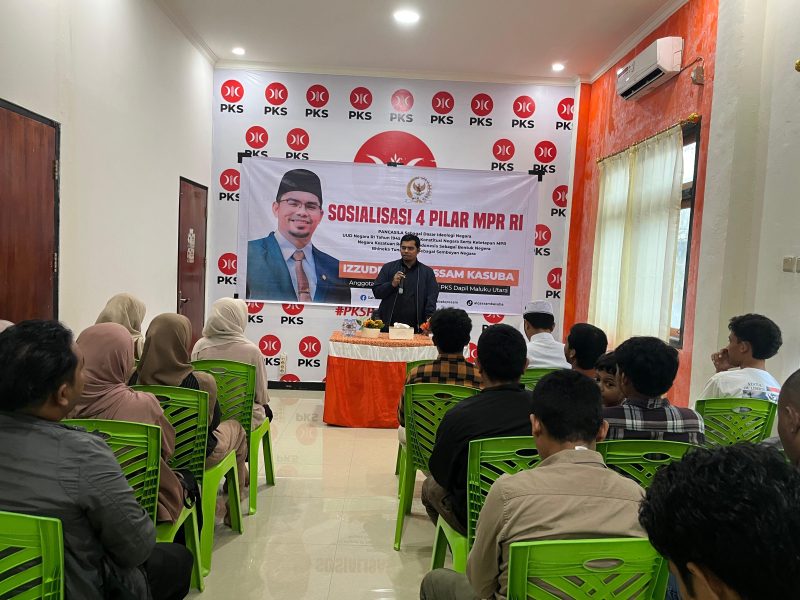 Kegiatan Sosialisasi Empat Pilar Kebangsaan. (Foto// Hakim.)