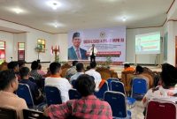 Kegiatan sosialisi 4 pilar di Kabupaten Halmahera Selatan, Rabu (24/12/2025).