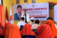 Sosialisi 4 pilar kebangsaan, jumaat (26/12/2025).