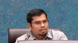 Anggota DPR RI Dapil Malut, Izzuddin Alqassam Kasuba (Foto// Tangkapan Layar).