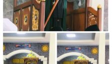 Guntur Efendi saat menyampaikan Khutbah Idul Fitri 1447 H di Mesjid Arrahman Desa Babang.