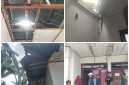 Kondisi Polindes Loleo yang mengalami kerusakan dan kekurangan sejumlah  fasilitas dasar. 