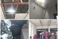 Kondisi Polindes Loleo yang mengalami kerusakan dan kekurangan sejumlah  fasilitas dasar. 