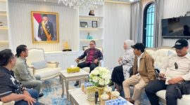 Persatuan Jurnalis Indonesia (PJI) Kalimantan Timur bertemu Wakil Gubernur Kaltim, Ir. H. Seno Aji, M.Si, Kamis (9/4/2026).