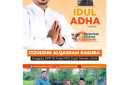 Penyerahan hewan Kurban oleh Izzuddin Alqassam Kasuba, anggota DPR RI, Fraksi PKS, Dapil Maluku Utara.