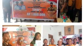 Penyaluran BLT, dan insentif sejumlah kelompok pemberdayaan.