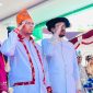 Anggota DPR RI Dapil Malut, Izzuddin Alqassam Kasuba (kanan), Sultan Bacan, Muhammad Irsyad Maulana Syah (kiri).