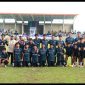 Foto bersama Management dan Skuad Bacan United usai laga melawan Oba Utama. (Shain).