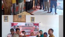 Penyaluran BLT dan Insentif Tokoh Agama serta  Lembaga Desa lainnya. (MalutInsight.net)