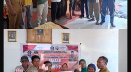 Penyaluran BLT dan Insentif Tokoh Agama serta  Lembaga Desa lainnya. (MalutInsight.net)
