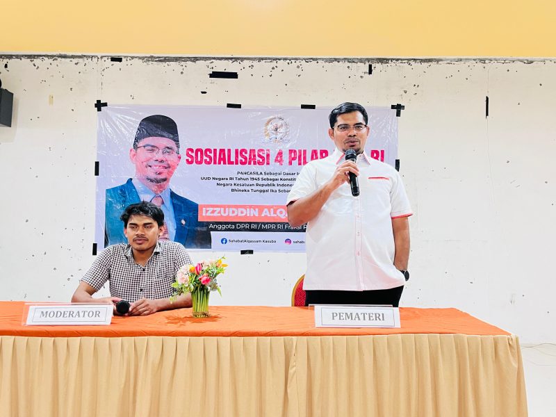 Sosialisasi 4 Pilar di Desa Sabatang, (20/6/2026).