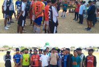 Seleksi Tim Sepak Bola Kecamatan Bacan Timur Selatan Zona 2 di Desa Liaro Turnamen Bupati CUP 2026.