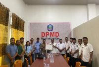 Pertemuan agenda revisi perbub No 10 THN 2022 tentang Pilkades dan 
MoU kerjasama Prodi Hukum Unsan dengan DPMD.